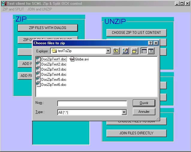  Split OCX Screenshot